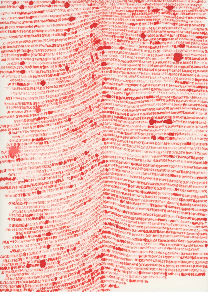 Edition QIN HAN, Série Amour, signée et numérotée, format A4, 30 ex