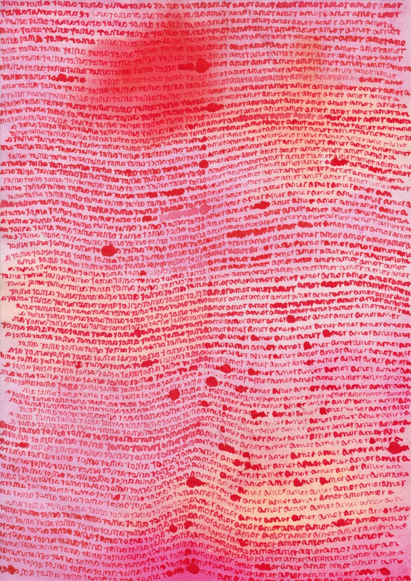 Edition QIN HAN, Série Amour, signée et numérotée, format A4, 30 ex