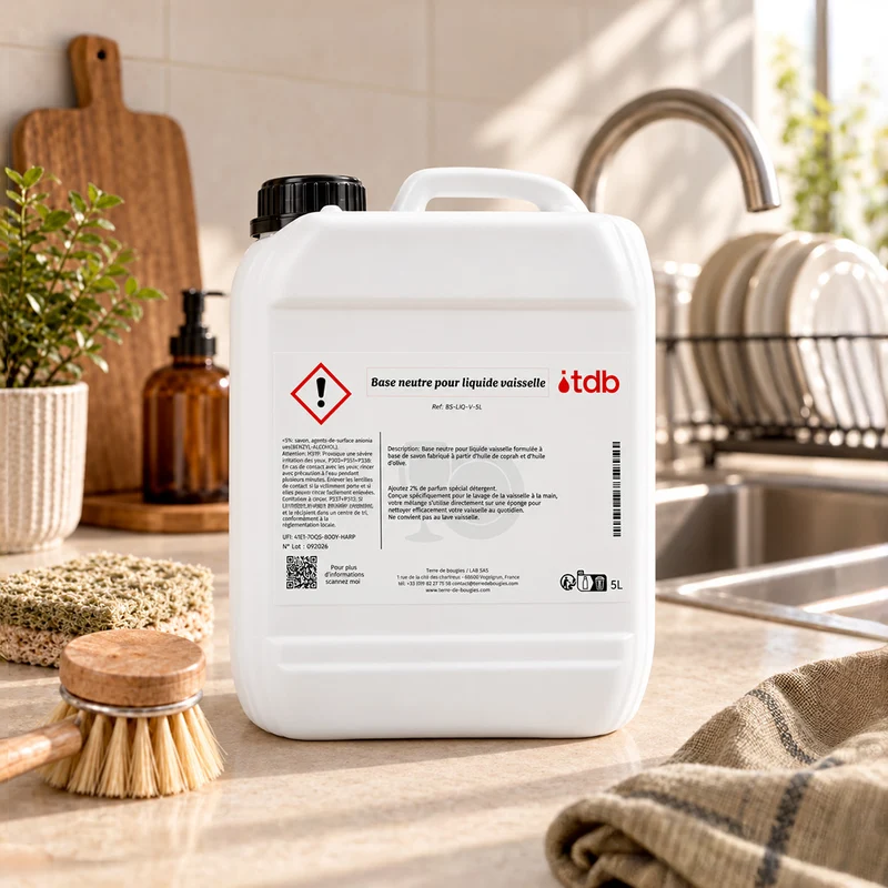 Base neutre pour liquide vaisselle