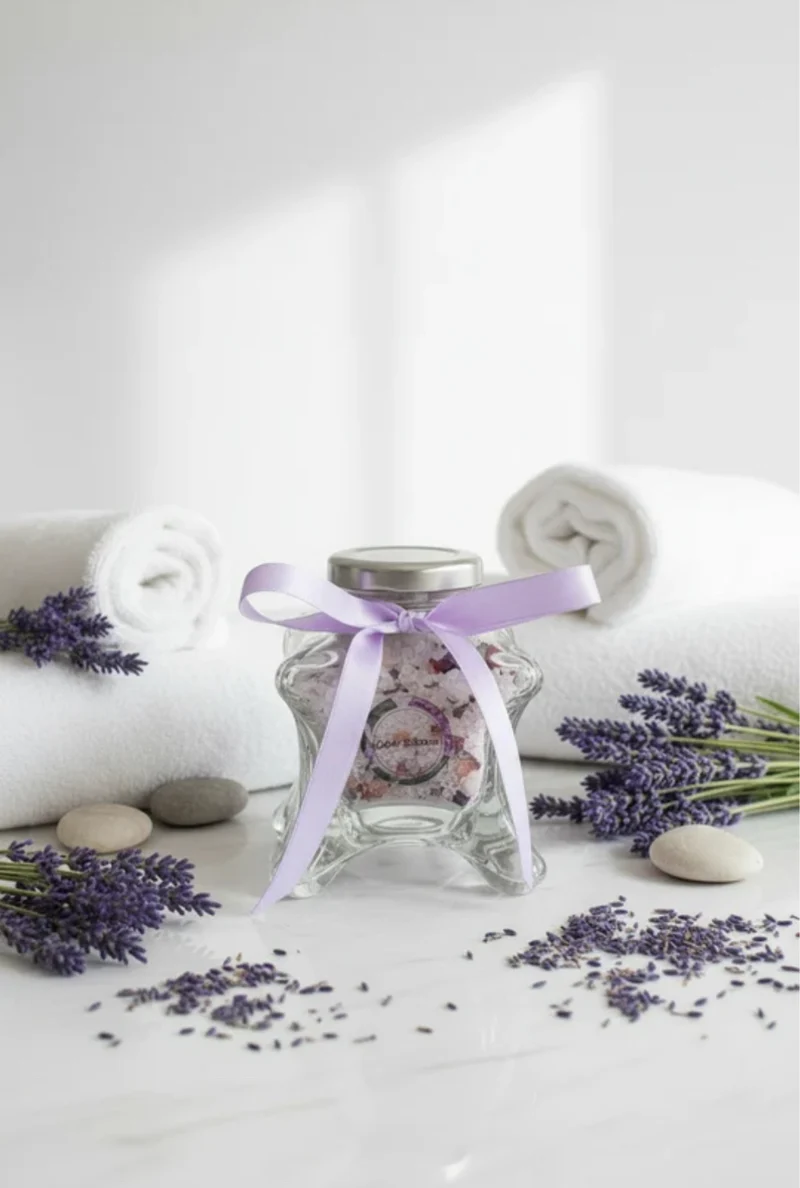 Sels de Bain à la Lavande Himalayen, Mer Morte & Epsom 110ml