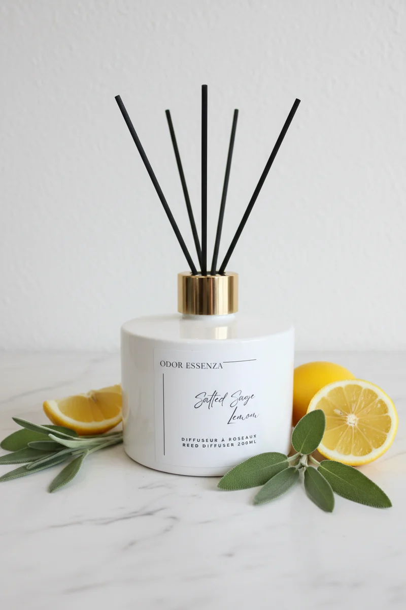 Salted Sage Lemon Reed Diffuser
