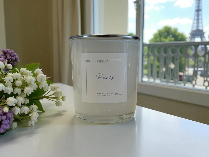 Paris bougie parfumée