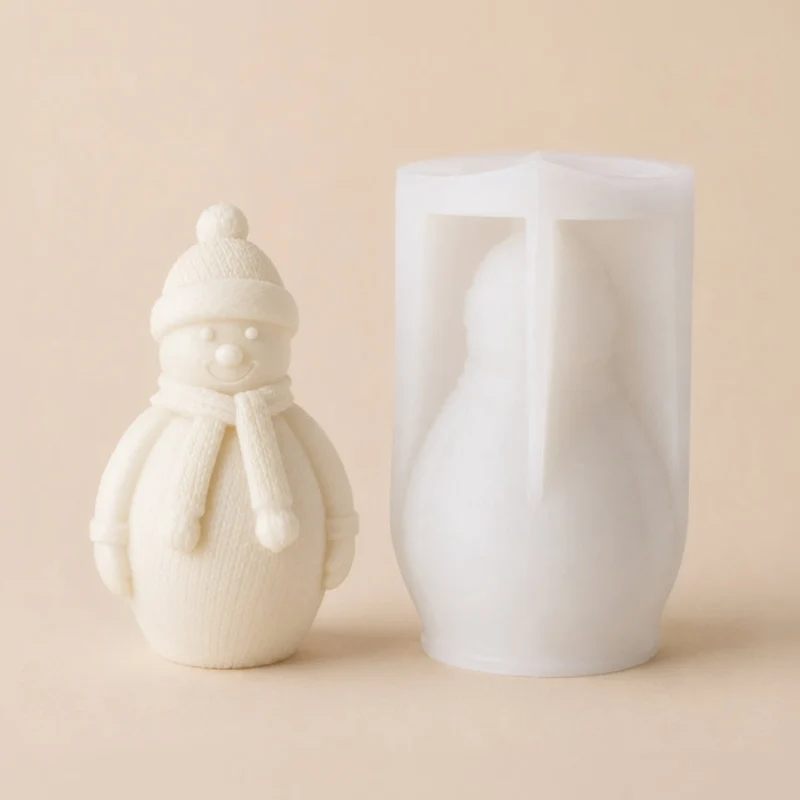 Stampo in Silicone Pupazzo di Neve