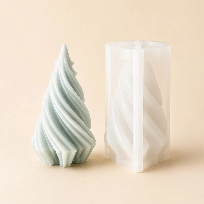 Stampo in Silicone Albero di Natale Elegante