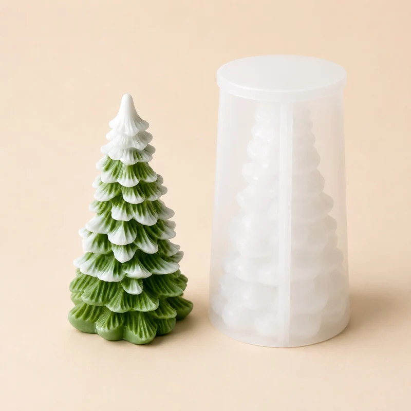Stampo in Silicone Albero di Natale Classico