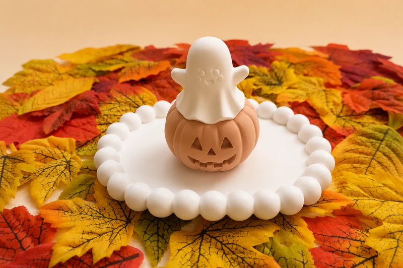 Stampo in Silicone Zucca con Fantasmino