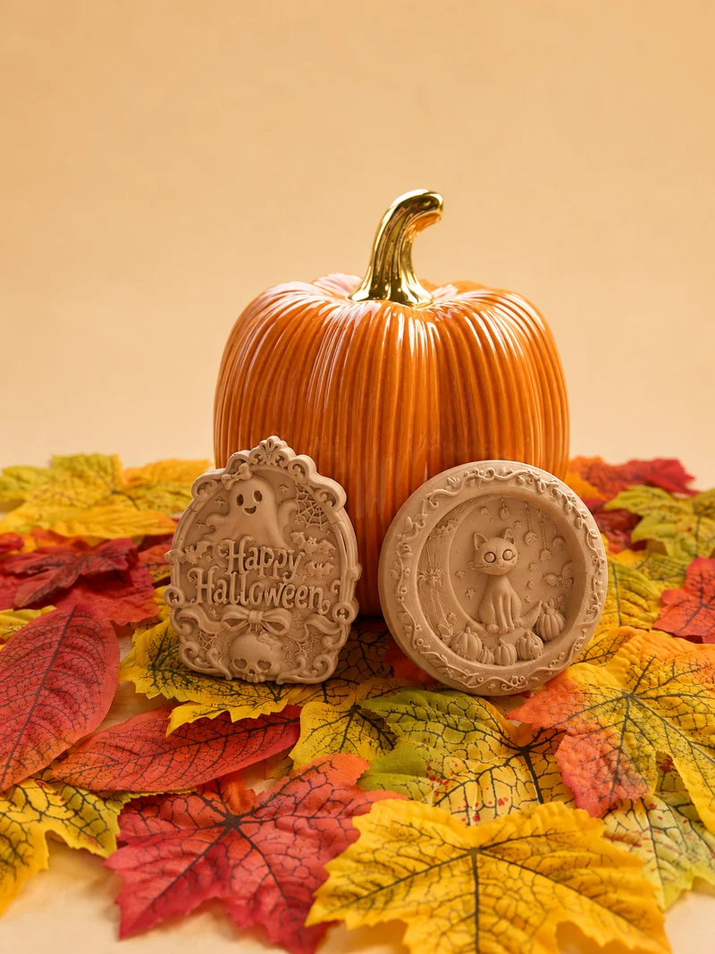 Stampo in Silicone Targa Happy Halloween