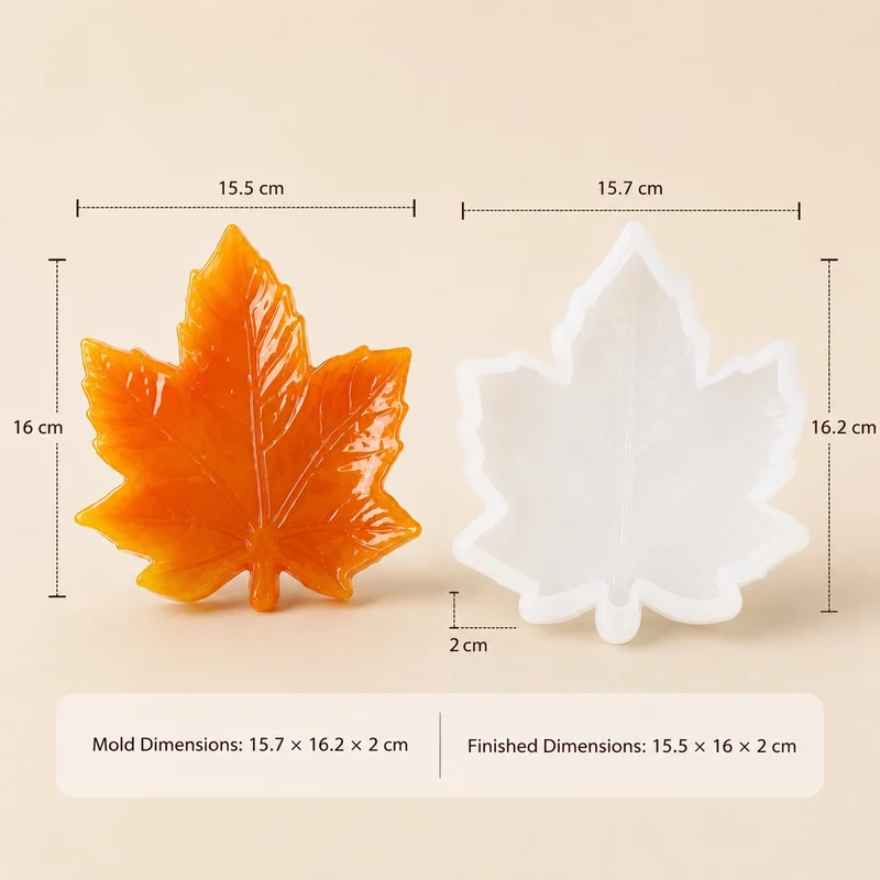 Stampo in Silicone Vassoio Foglia d’Acero