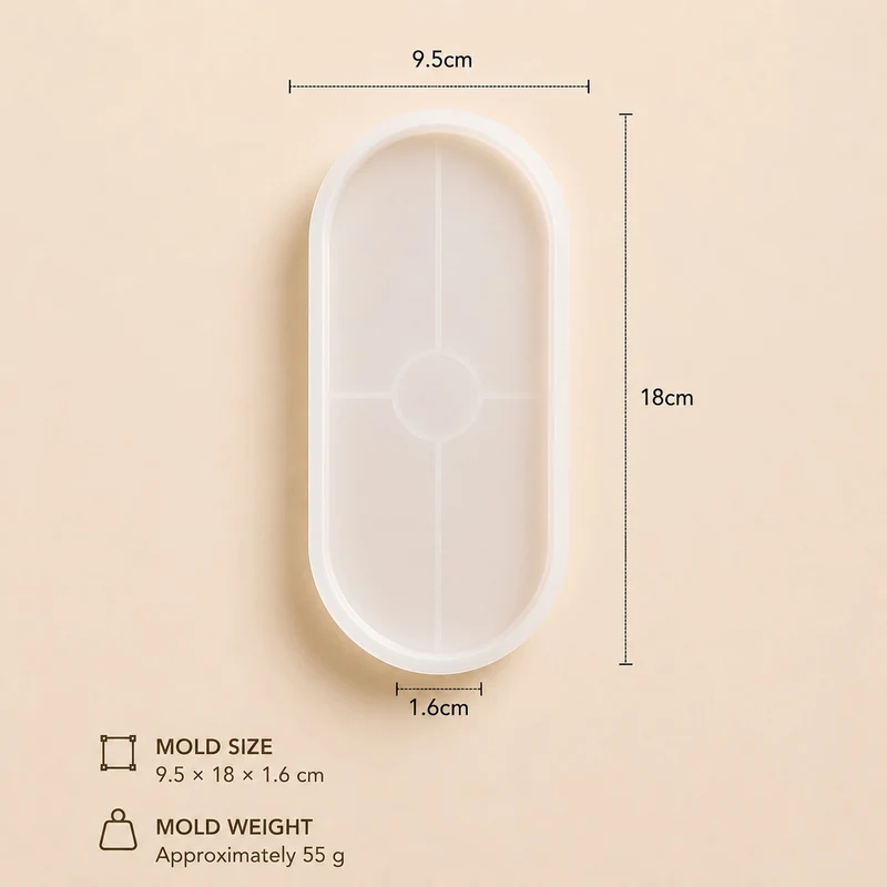 Stampo in Silicone Vassoio Ovale