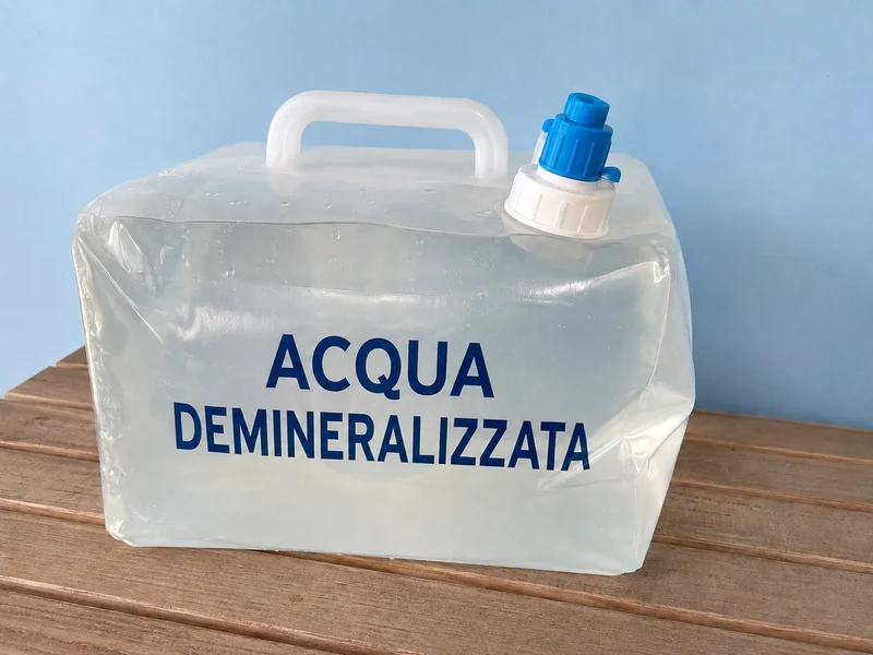 Acqua demineralizzata : 10 litri