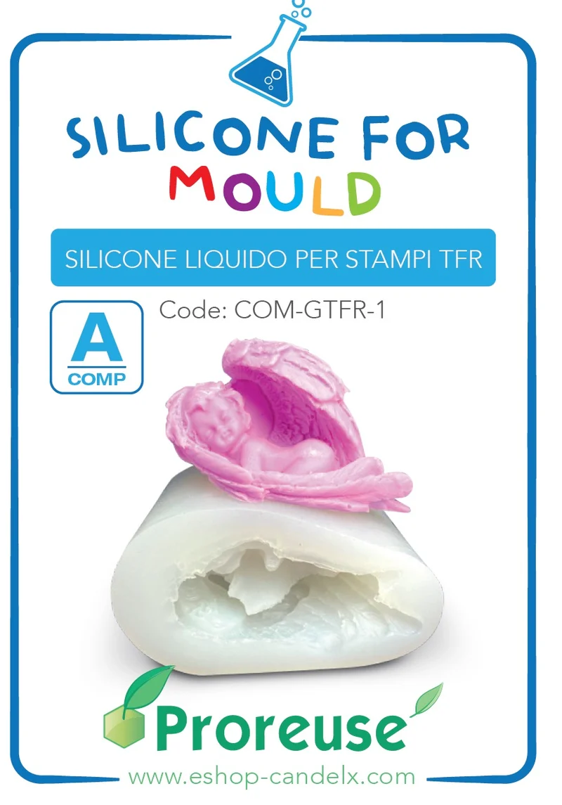 Gomma siliconica liquida per stampi per candele – TFR - 1 Kg