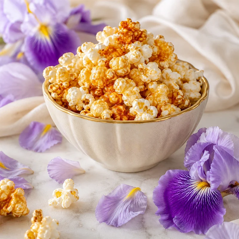 Iris popcorn - Parfum pour bougie