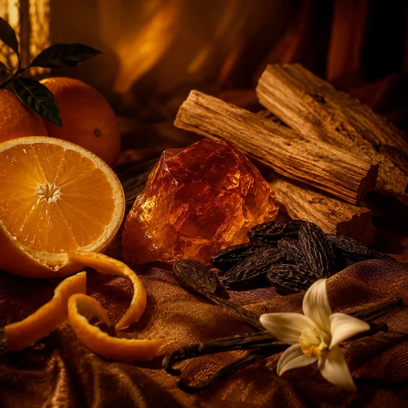 Nuit Ambrée - Parfum pour bougie