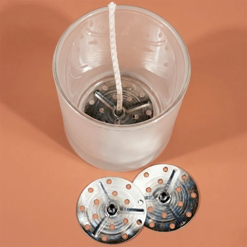 Porte-mèche rond pour contenants 70 ml