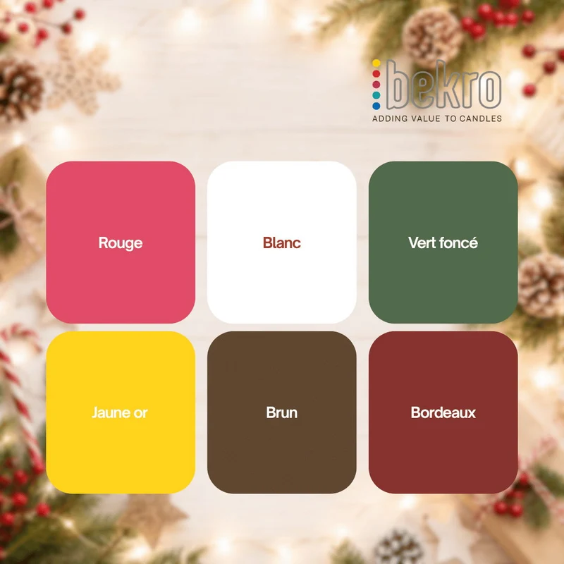 Lot découverte - Colorants Magie de Noël
