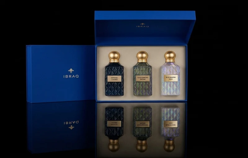 Coffret Blue Diamond – Ibraheem Al Qurashi - 3 x 75ml