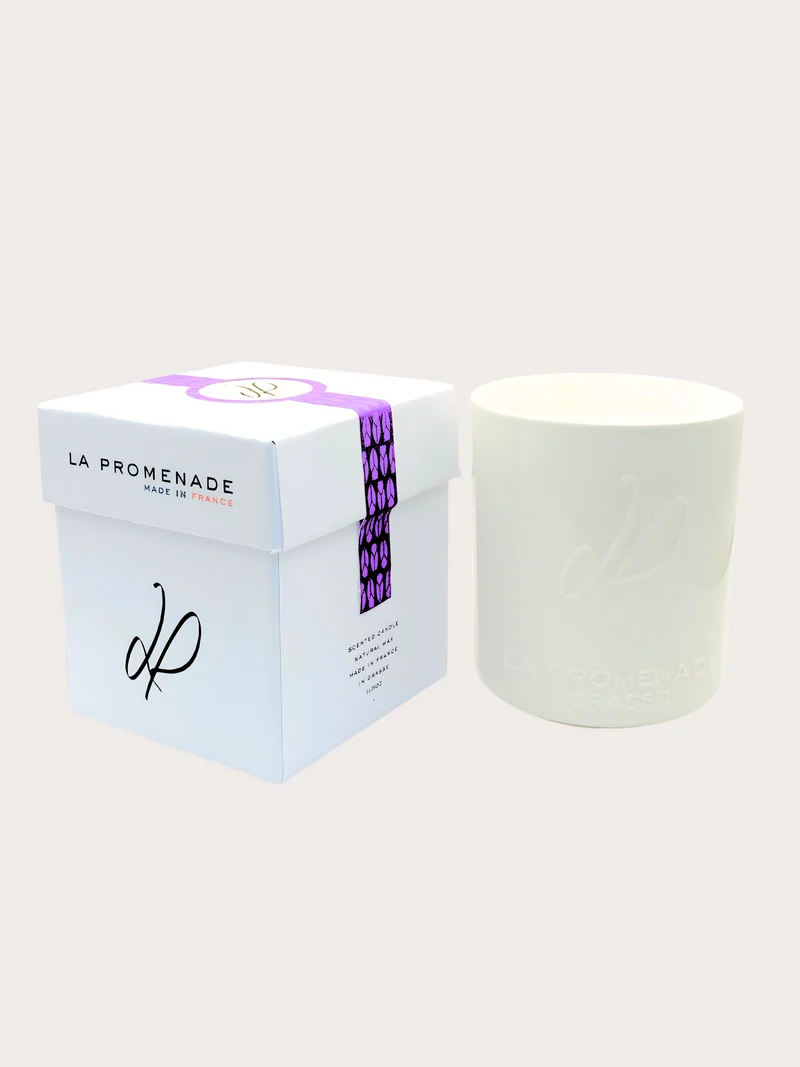 Dans un champ de lavande - Bougie parfumée céramique