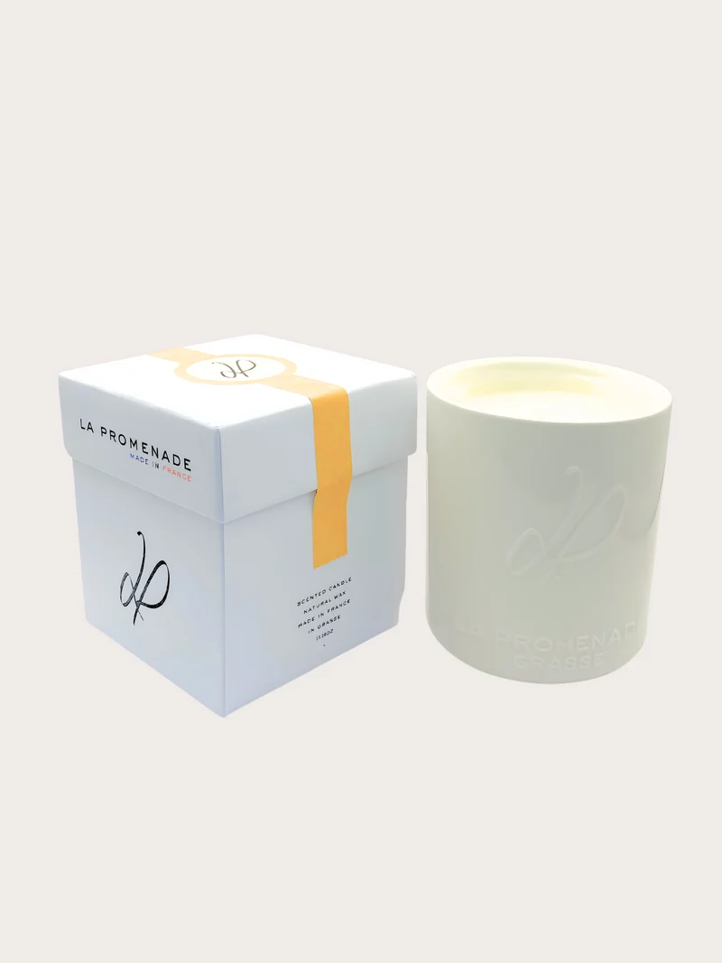 Sur les collines de Mimosa - Bougie parfumée céramique