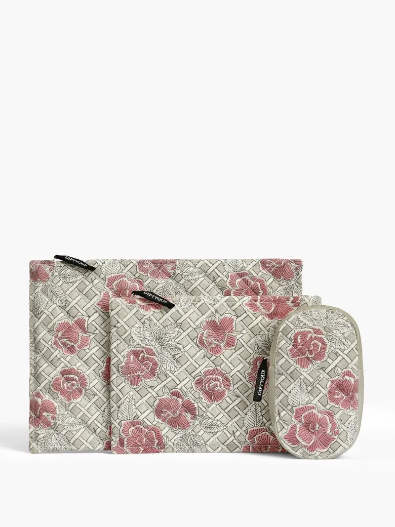 Étui Eau Rose - Pour parfum ou accessoires