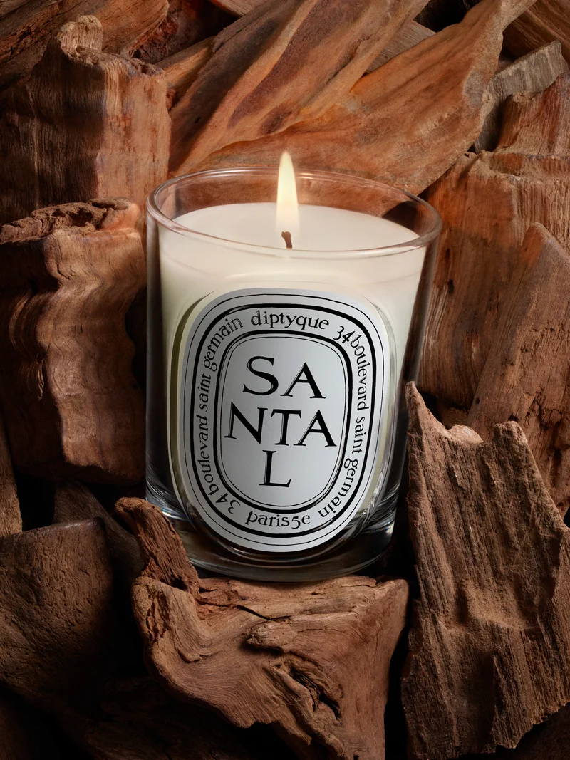Santal - Bougie modèle classique