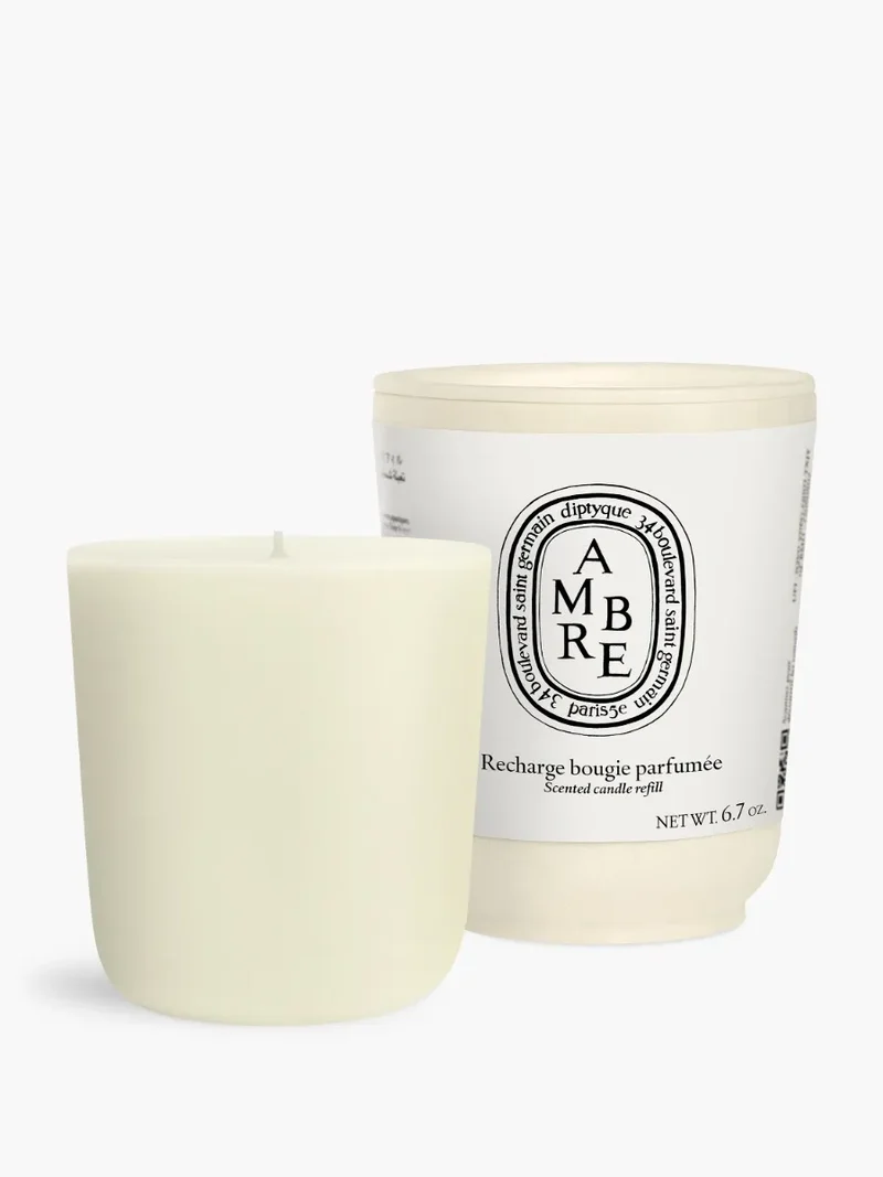 Ambre - Recharge pour bougie modèle classique