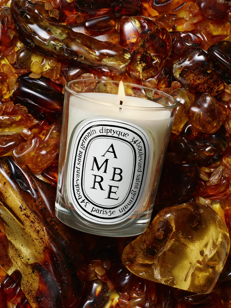 Ambre - Bougie modèle classique