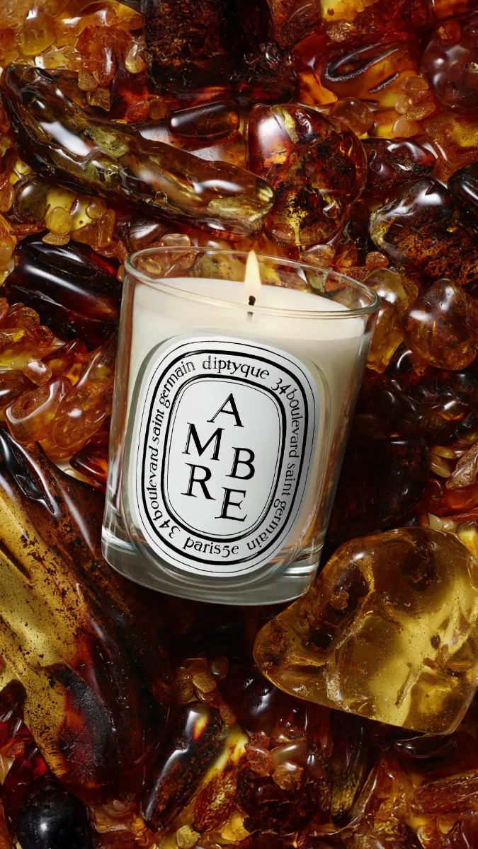 Ambre - Recharge pour bougie modèle classique