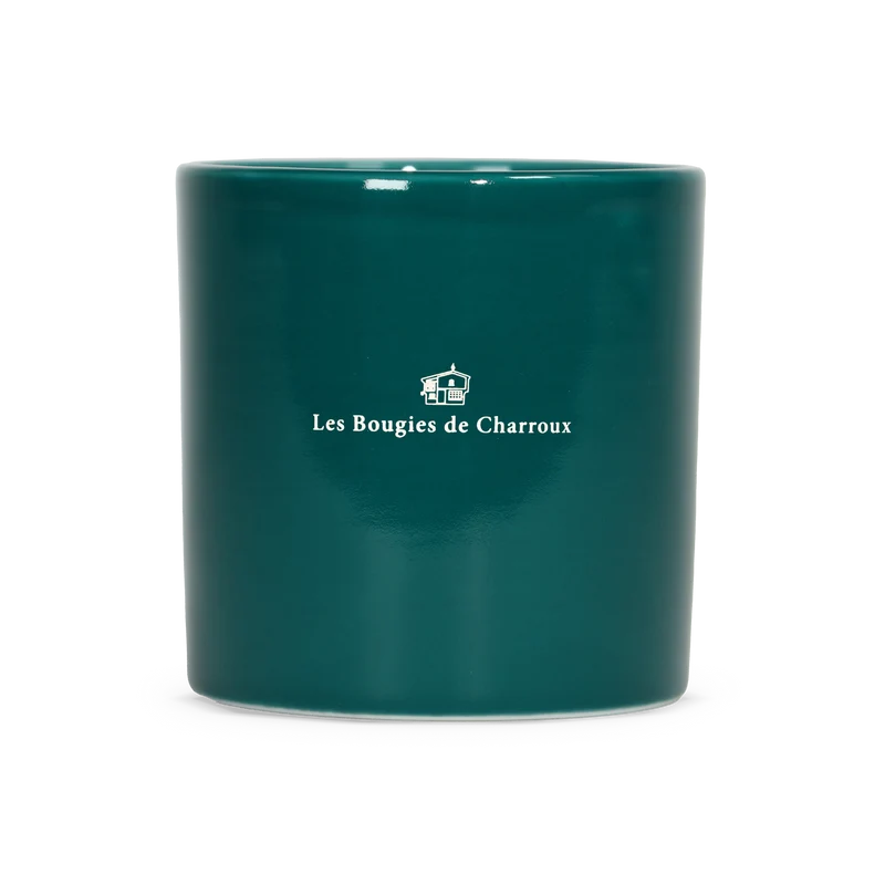 Cache-pot vert forêt