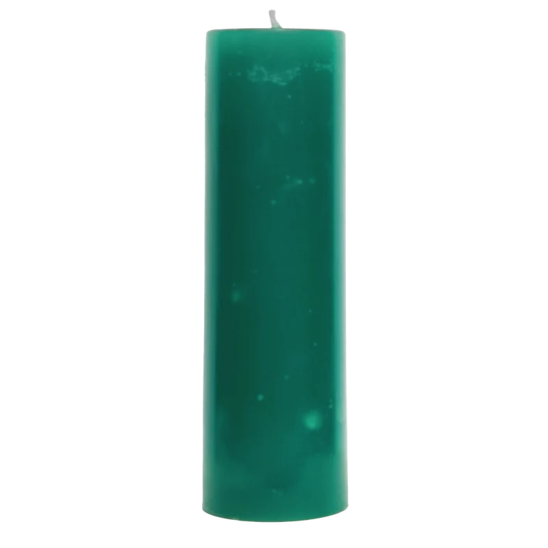Bougie déco vert