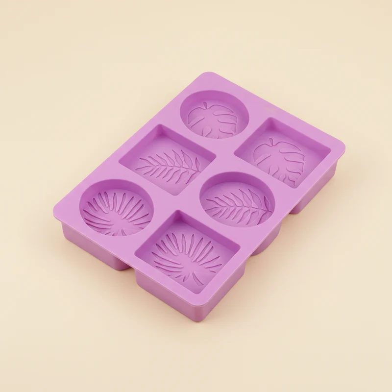 Stampo in Silicone Foglie Tropicali