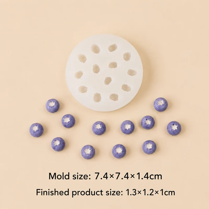 Stampo in Silicone Mirtilli