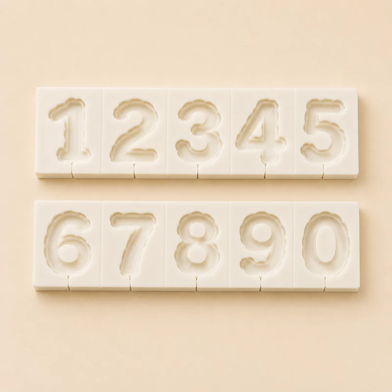 Stampo in Silicone Numeri per Torte