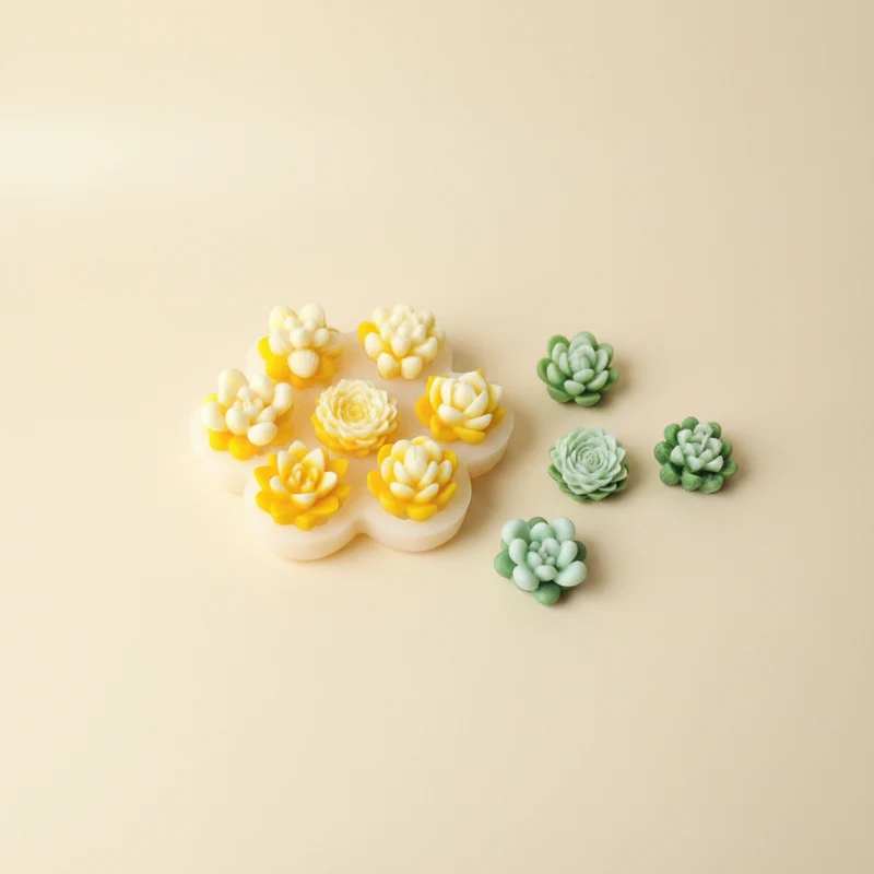 Stampo in Silicone Piante Grasse