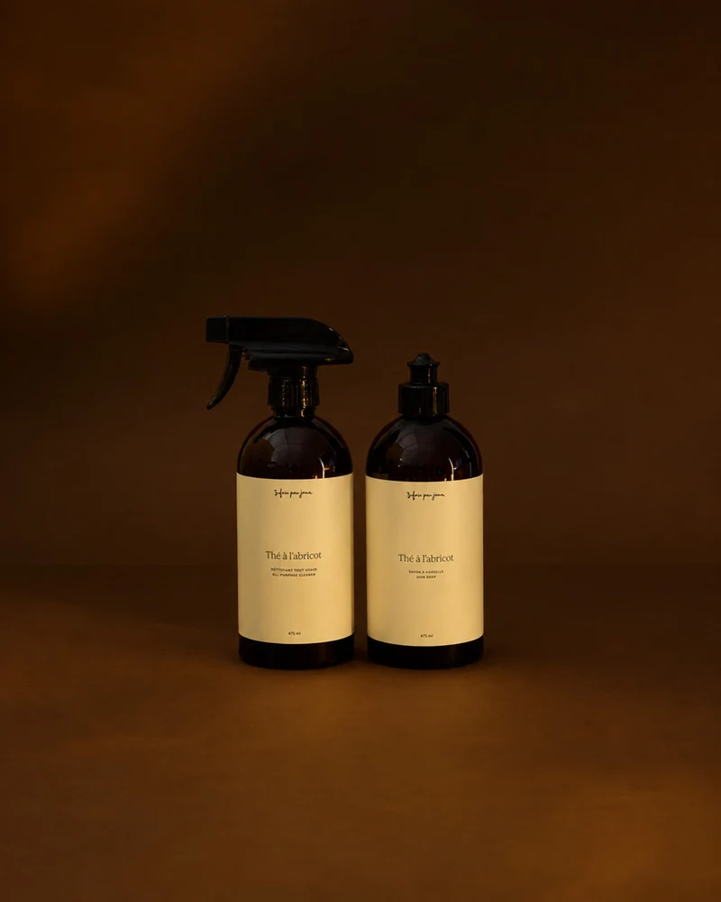 Duo | Nettoyant & concentré à vaisselle — Thé à l'abricot