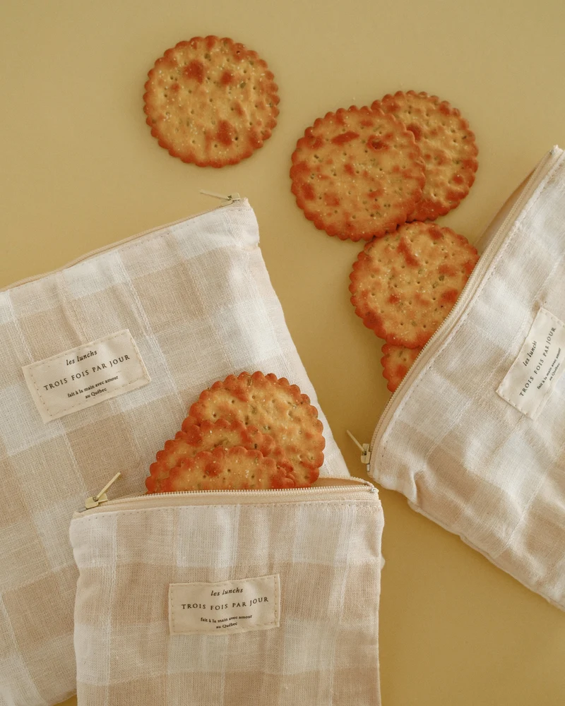 Trio de sac à collation