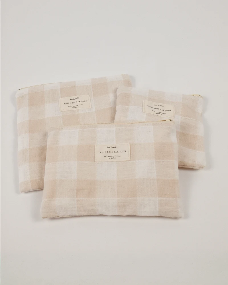 Trio de sac à collation