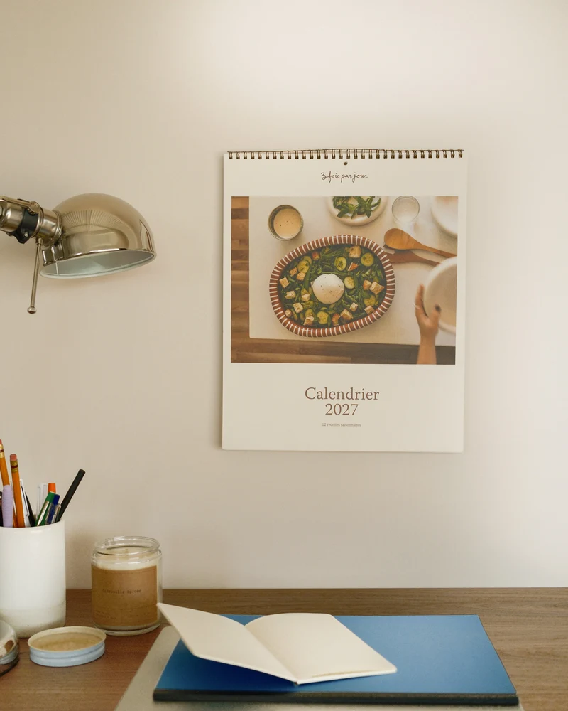 Calendrier 2027 (12 recettes)