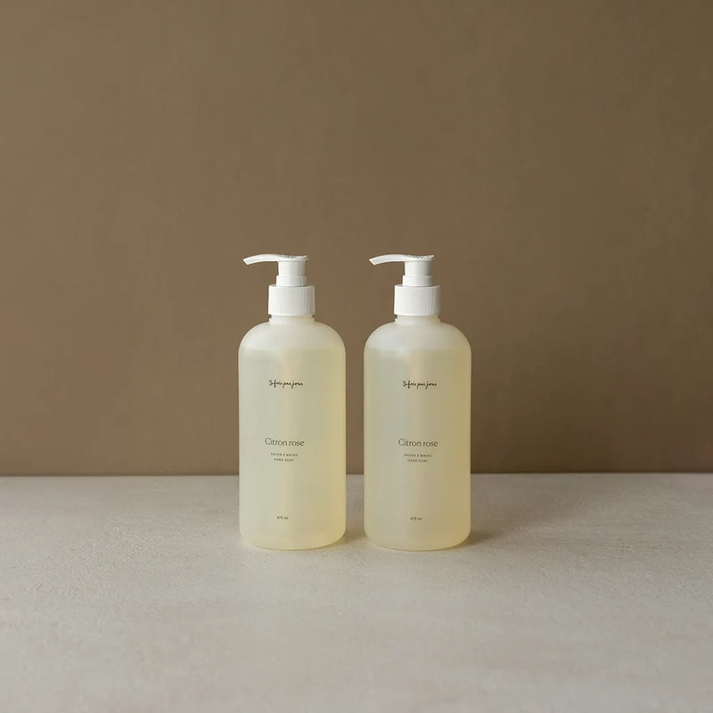 Duo | Savons à mains — Citron rose