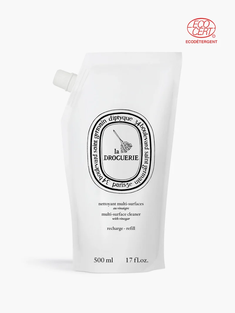 La Droguerie - Recharge pour nettoyant multi-surfaces au vinaigre