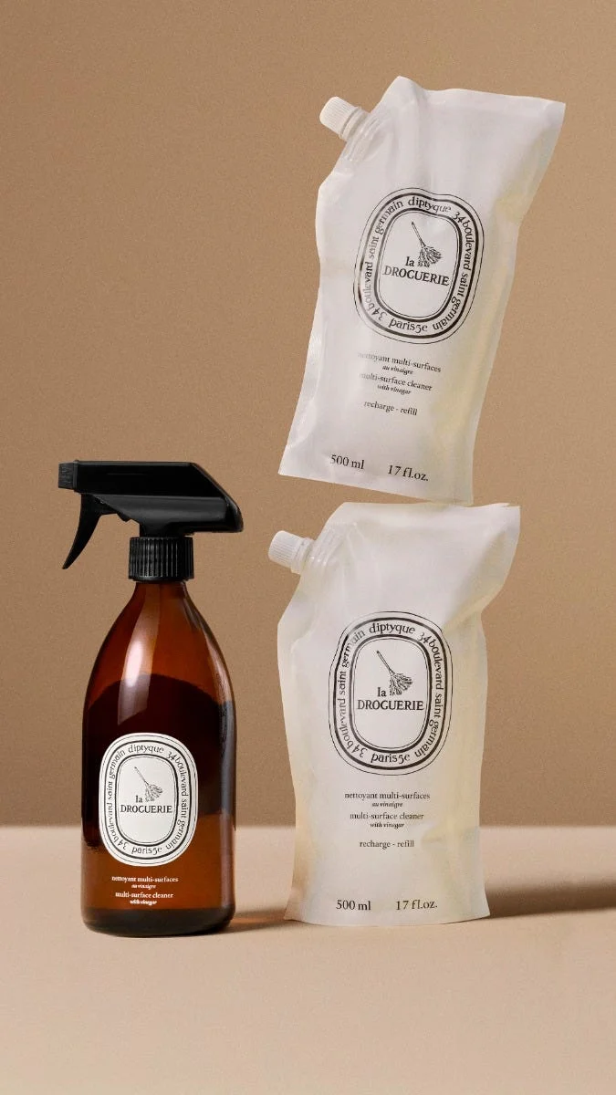 La Droguerie - Recharge pour nettoyant multi-surfaces au vinaigre
