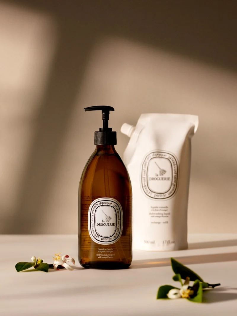 La Droguerie - Recharge pour liquide vaisselle à la fleur d’oranger