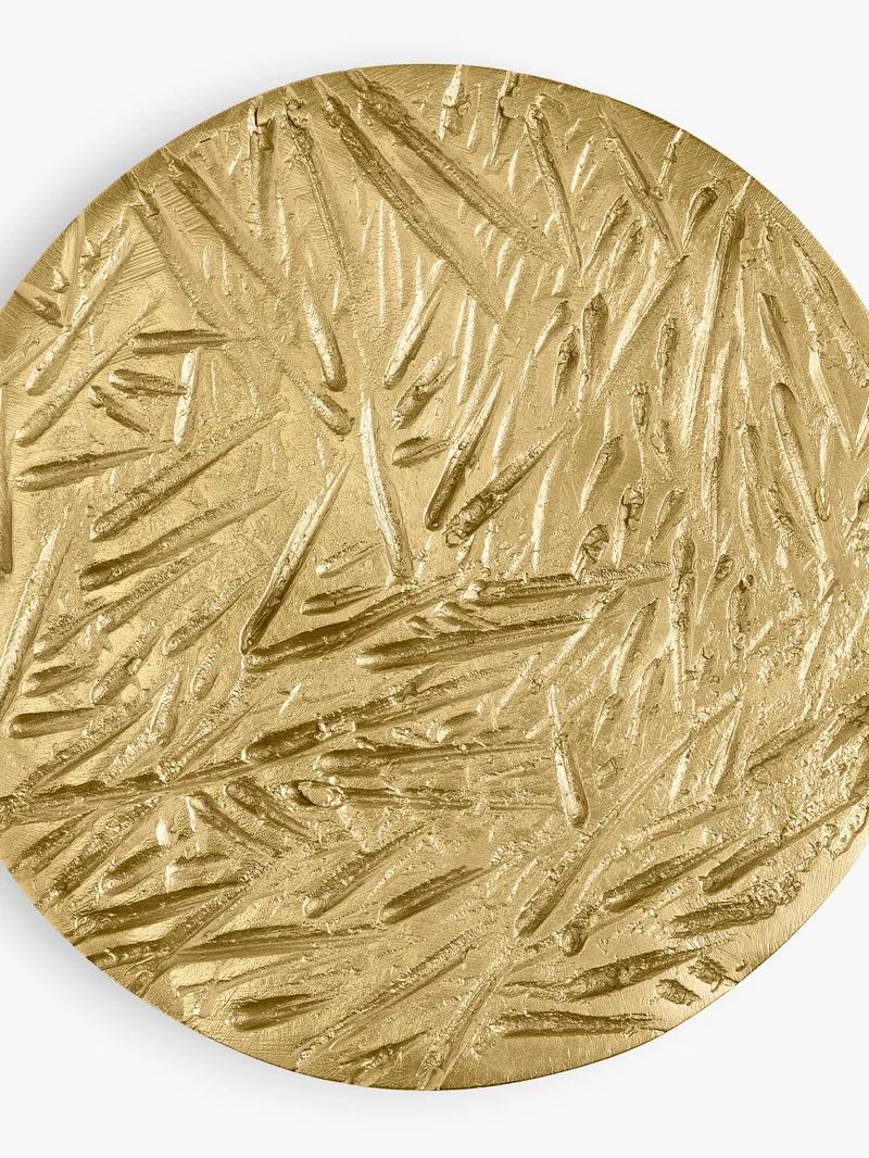 Couvercle de bougie Feuillage Bronze - Pour grandes bougies