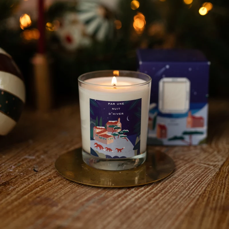 Par une nuit d'hiver - Bougie parfumée