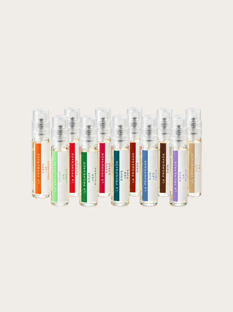 Coffret découverte – 16 échantillons de senteurs 2 mL