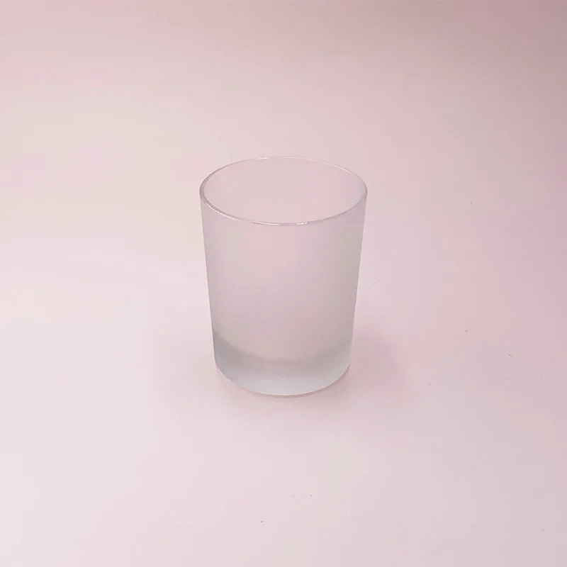 Verre satiné 250 ml / bougie 180 g