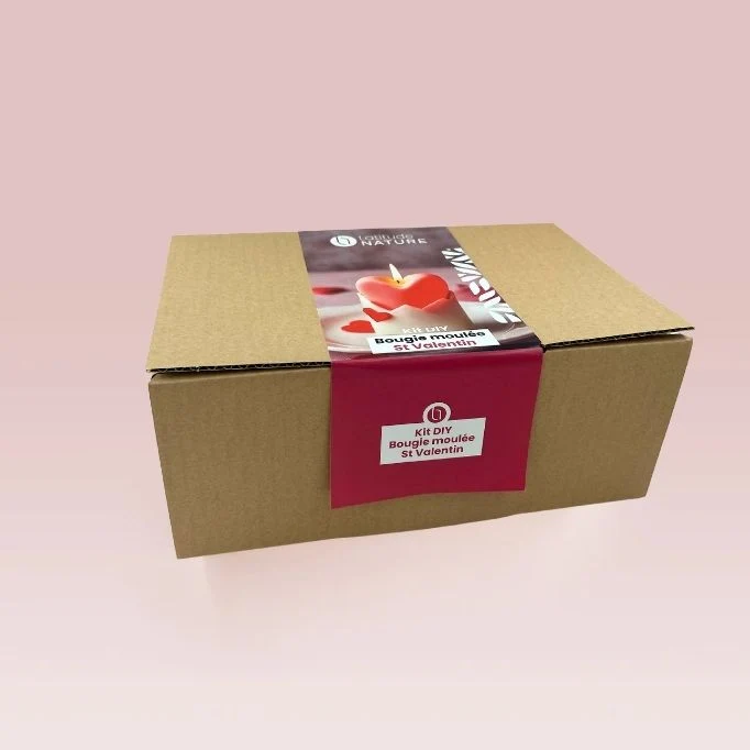 Kit de fabrication de bougie moulée spécial Saint-Valentin - Colorant solide