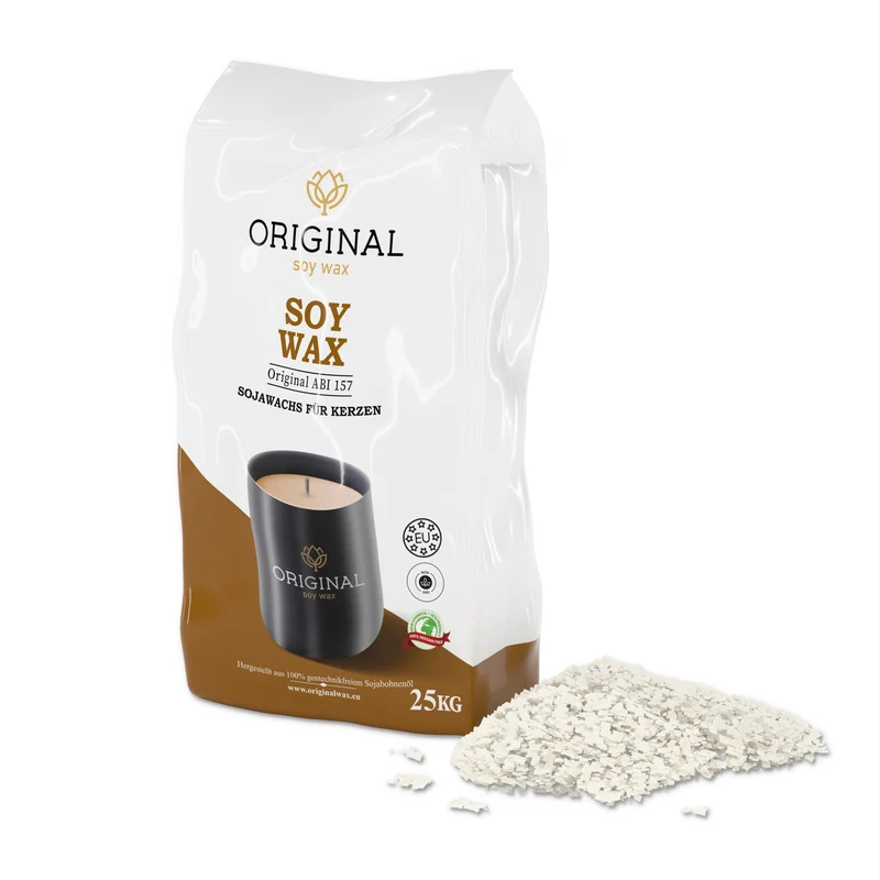 Sojawachs für Duftwachse – Original ABI 257 – 25 KG Verpackung