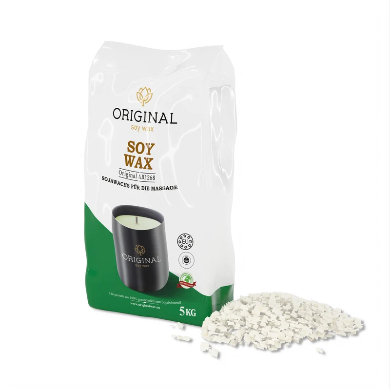 Kosmetisches Sojawachs - Original ABI 268 - 5 KG Verpackung