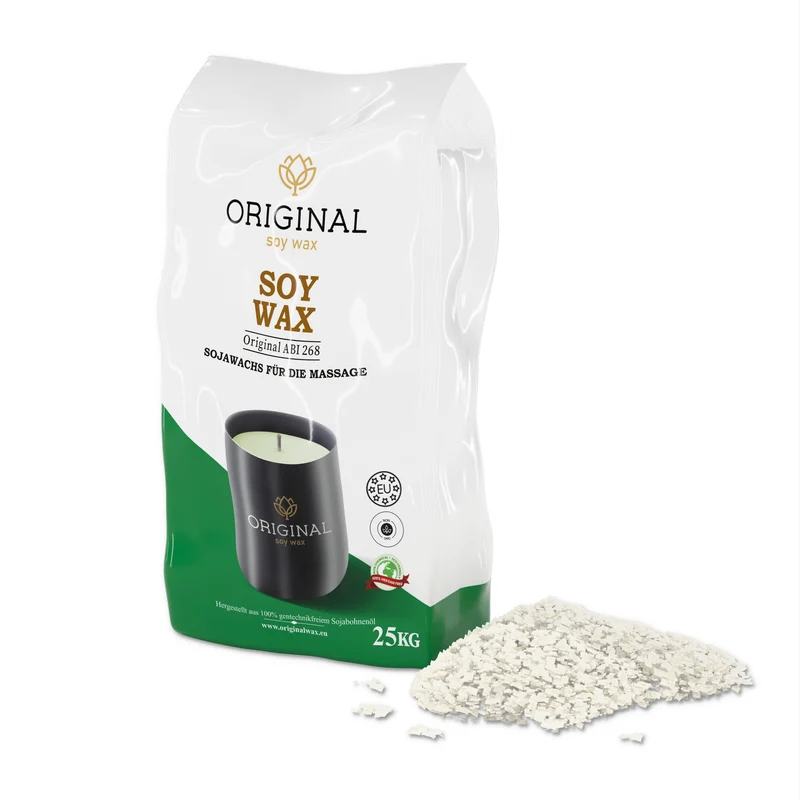 Kosmetisches Sojawachs - Original ABI 268 - 1 KG Verpackung