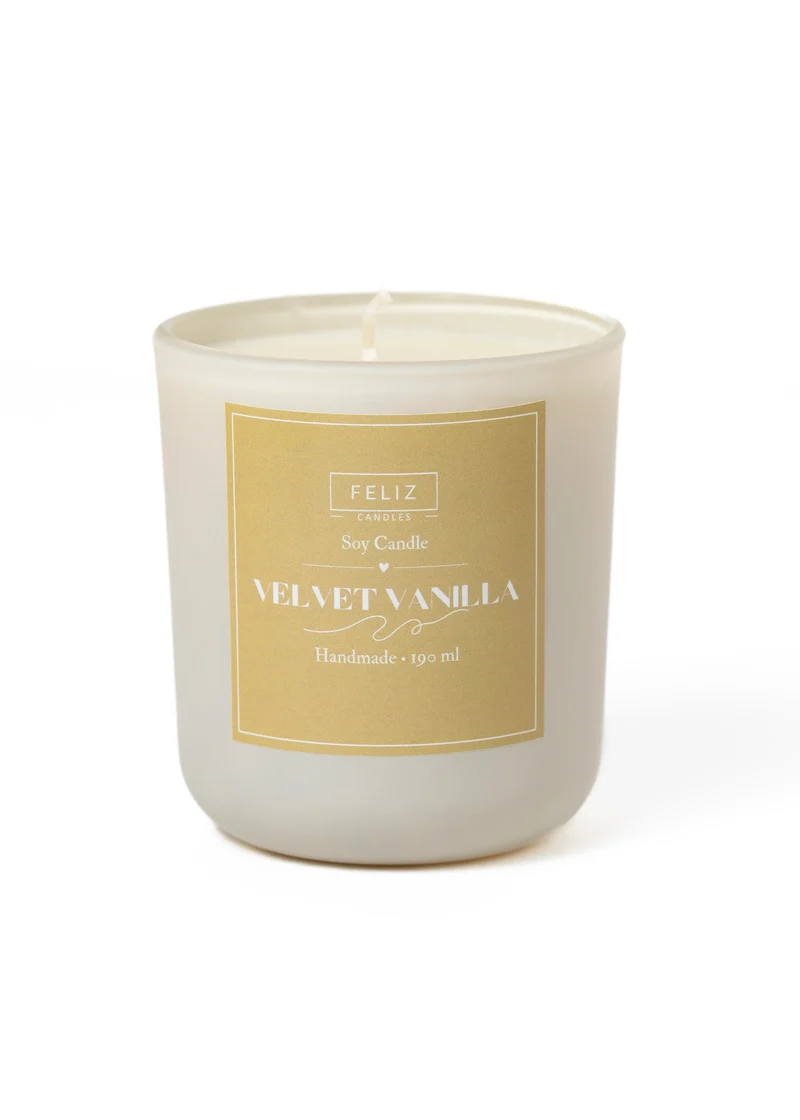 Sojakerze Velvet Vanilla